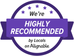 We're Highly Recommended by Locals on Alignable